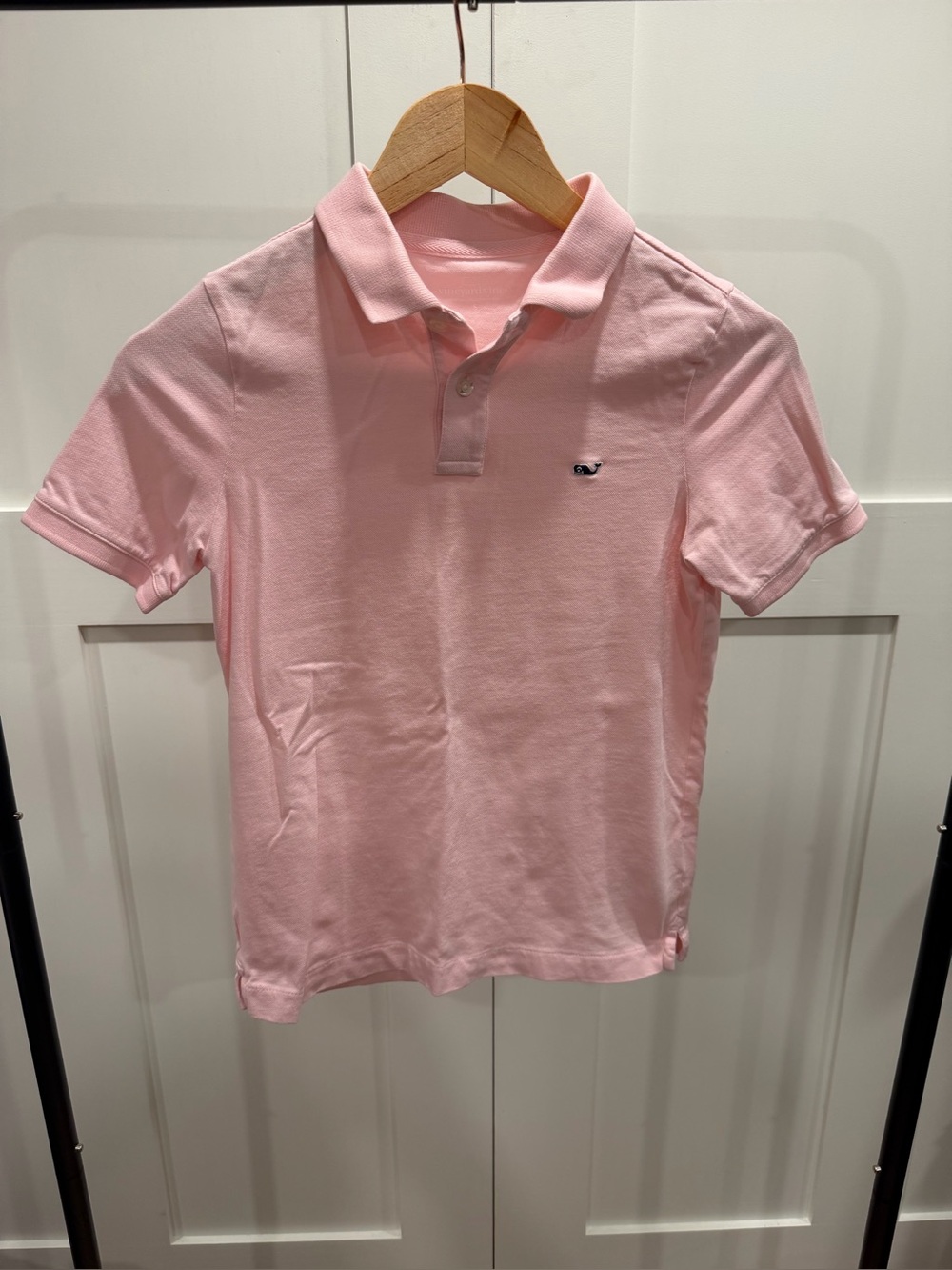 Vineyard Vines Kids Light Pink Polo Shirt